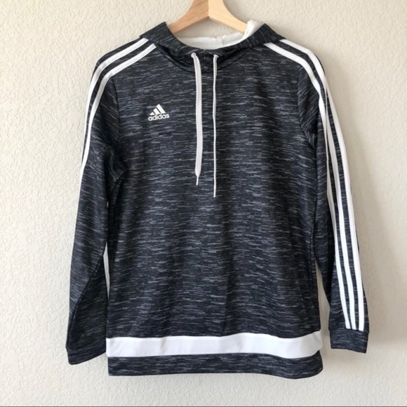 adidas no sleeve hoodie